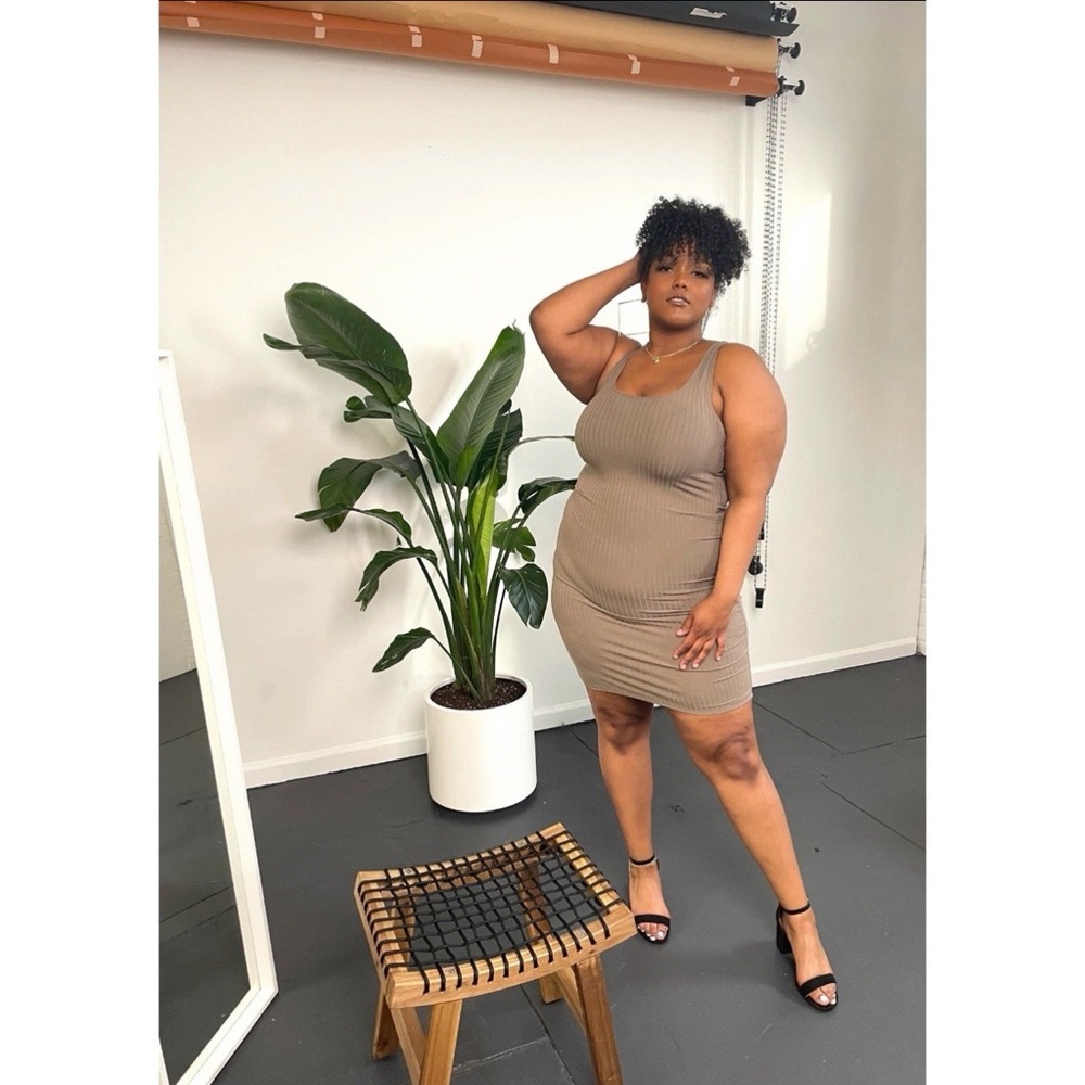 Amy Ribbed Dress